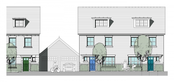 Proposed elevations for Harrogate development